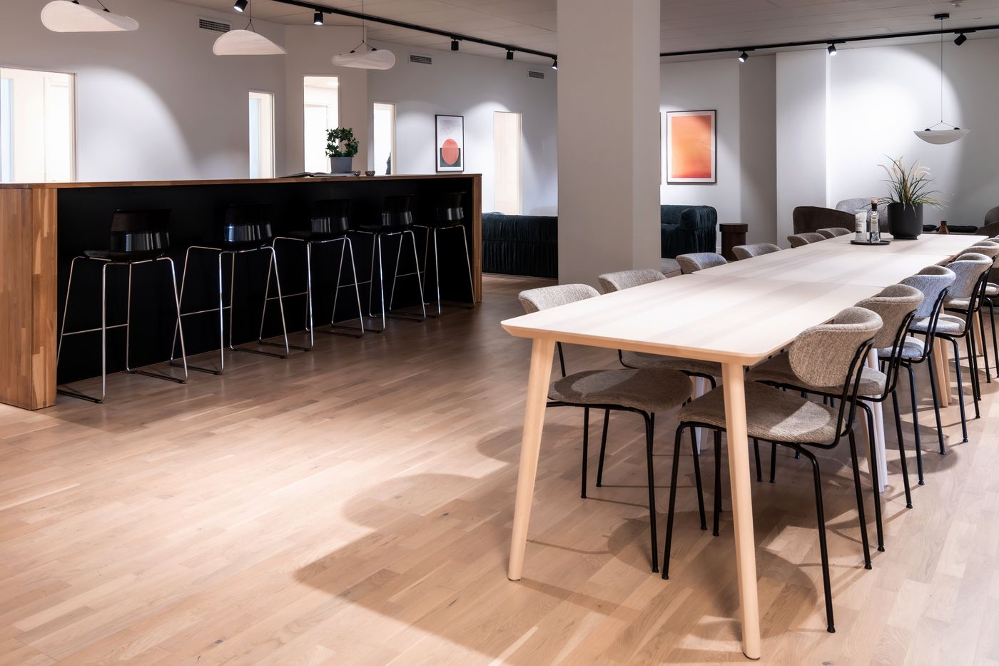 Gemensam yta på Work Inn kontorshotell
